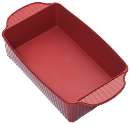 Roshco Silicone Large Loaf Pan Red