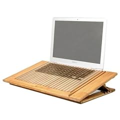 Macally EcofanPro Bambus-Unterlage zur K�hlung f�r Notebooks bis 43,2 cm (17 Zoll) (Stromversorgung per USB)