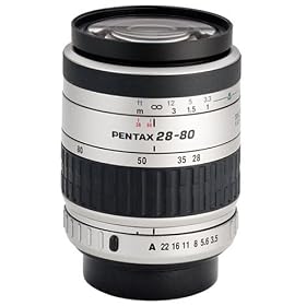 Pentax SMC 28-80mm f3.5-5.6 FA Silver Zoom Lens