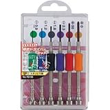 （まとめ） ベッセル 精密ドライバーセット 6本組 TD-56 1セット 【×3セット】