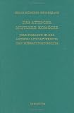Produkt-Bild: Die attische Mittlere Kom&ouml;die: Ihre Stellung in der antiken Literaturkritik und Literaturgeschichte: Untersuchungen Zur Antiken Literatur Und Geschic