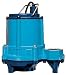 Tools & Hardware : Little Giant 6E-CIM, 1/3 HP, 50 GPM - Manual Submersible Sump Effluent Pump, 25' power cord (506711)