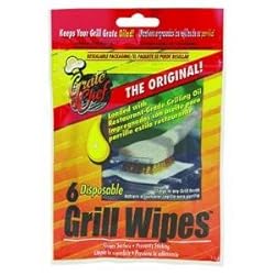 Grate Chef Llc 6Pk Disp Grill Wipes 101-1200 Grill Accessories