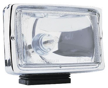 KC HiLiTES 786 5x7 - Stainless Steel 100w Long Range Off Road Light System (Pair)