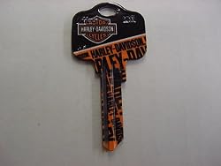 Harley Davidson Kwikset House Key Blank