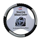 Review Autocare  / Car Steering Wheel Cover - Black/Aluminium Look