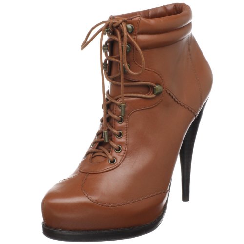 STEVEN by Steve Madden Womens Calah Ankle Boot,Cognac,6.5 M US