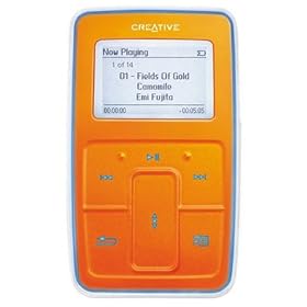 Creative Zen Micro 6GB MP3 Player - Orange