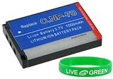 Cheap Young Micro CNP-70 1050mAh Li-Ion Battery for Casio Exilim EX-Z150RD 8MP Digital Camera Red