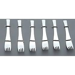 Kristina Stainless Steel Kitchen Accessories Cutlery Fork Set of 6