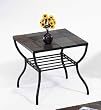 Stone Top End Table By Acme Furniture