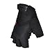 FIRELION Mens Cycling Gloves，Half Finger Bike Glove，MTB DH Road Bicycle Gloves，Padded Shock-Absorbing Anti-Slip Breathable Short Sports Gloves Unisex