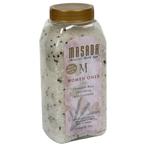 Masada Mineral Herb Spa 100% Natural Dead Sea Mineral Salts, Women Only, 2 lbs (907 g)... by Masada