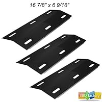 99341(3-pack) Porcelain Steel Heat Plate Replacement for Select Ducane Gas Grill Models