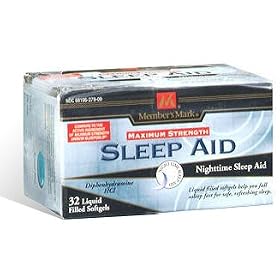 Sleep Aid 96 Tablets Compare to Unisom SleepGels