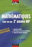 Mathématiques 2e année MP : Tout-en-un, Cours et exercices corrigés