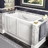 American Standard Walk-In Baths 2651.110.ALW 26 X 51 Walk-In Bath, Air Spa System, Left Side Drain