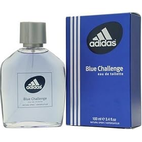 Adidas Blue Challenge By Adidas For Men. Eau De Toilette Spray 3.4Oz..
