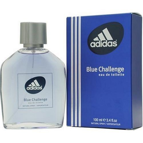 Adidas Blue Challenge By Adidas For Men. Eau De Toilette Spray 3.4Oz..