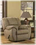 Durapella Cocoa Rocker Recliner