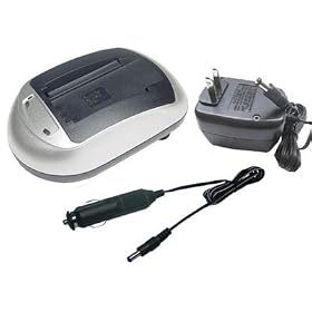 TechFuel&reg; Premium Battery Charger for Casio Exilim EX-Z77 Digital Camera by TechFuel
