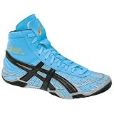 ASICS Men's Dan Gable Ultimate™ ( sz. 07.0, Light Blue/Black/Quicksilver )