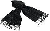 V. Fraas Men's Wool And Cashmere Vertical Stripe Muffler