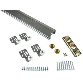 Stanley 48" Steel Track Dial Hanger By-Passing Door Set
