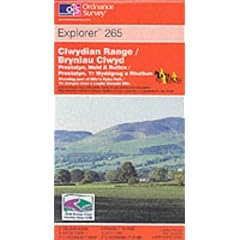 Clwydian Range: Prestatyn, Mold and Ruthin (Explorer Maps)