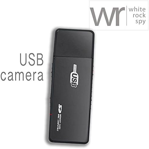 White Rock - 8GB Hidden camera motion activated USB camera Mini DV camcorder Tiny USB camera flash drive Spy camera motion activated camera - mega mini spy camera