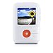 yooZoo Creative Labs MP3 Player silicone skin cover for Zen V & Zen V Plus w/ Armband & LCD screen Protector - Fog White