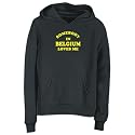 Sweatshirt Woman Black " Somebody In Belgium Loves Me " Country