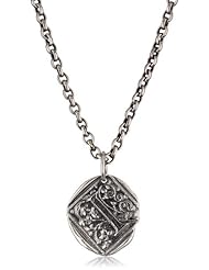 Waxing Poetic "Square Insignia" I Charm, 18"