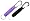 Black + Bright Purple