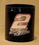 Rusty Wallace #2 NASCAR Pewter Black Can Cooler