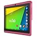 NeuTab® N7 Pro 7'' Quad Core Google Android 4.4 KitKat Tablet PC, HD 1024X600 Display, Bluetooth, Dual Camera, Google Play Pre-loaded, 3D-Game Supported (Pink)