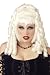Gothic White Vampira Wigs (White)