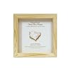 Natural Wood Deep Box Frame 12x12"