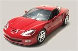2007 C6 Z06 Victory Red Corvette 1/24 Scale Diecast Car
