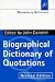Dictionary of Quotations (Bloomsbury Reference)