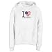 Sweatshirt Woman White  I Love Unalaska  Alaska Usa City