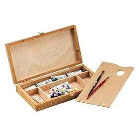 WOOD SKETCH BOX SML by Alvin