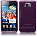 Samsung i9100 Galaxy S2 Purple Funky Gel Case Cover Skin See Through Design From Keep Talking Samsung i9100 Galaxy S II Accessories