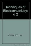 Techniques of electrochemistry