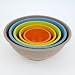 Bamboo Kitchen Nesting Mixing Bowls Set of 5