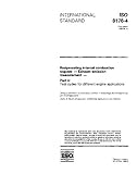 ISO 8178-4:1996, Reciprocating internal combustion engines - Exhaust emission measurement - Part 4: Test cycles for different engine applications