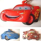 Disney Cars Flashing Novelty Keyrings - 3 Pack