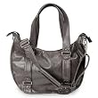 Ju Ju Be Behave Earth Leather Diaper Bag, Steel/Lilac Ju Ju Be Behave Earth Leather Diaper Bag, Steel/Lilac