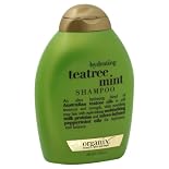 Organix Shampoo, Hydrating, Teatree Mint, 13 oz.