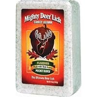 Mighty Deer Lick 22340 Sweet Acorn Salt Lick Block from Mighty Deer Lick